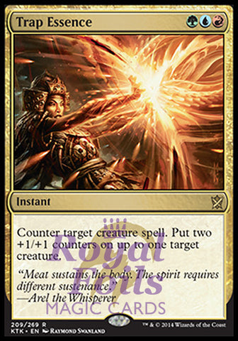 Trap Essence 2x FOIL MTG KTK Khans of Tarkir Rare MINT green blue red
