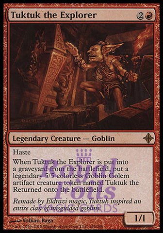 Tuktuk the Explorer 1x FOIL ROE MTG Rise of Eldrazi Rare MINT red