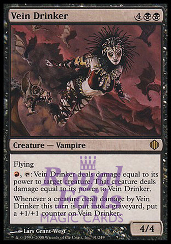 Vein Drinker 2x FOIL ALA MTG Shards of Alara Rare MINT black