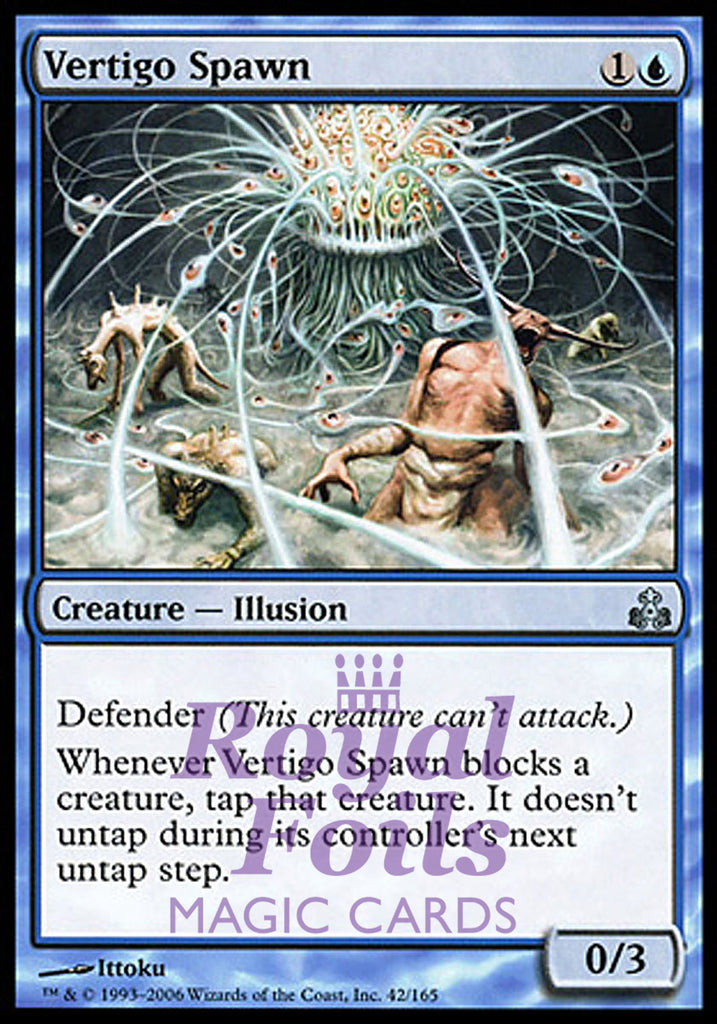 Vertigo Spawn 2x FOIL GPT MTG Guildpact Uncommon MINT blue