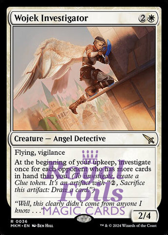 Wojek Investigator 2x FOIL MTG Murders at Karlov Manor MKM Rare MINT white