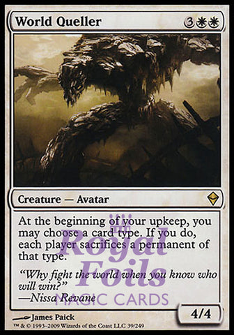 World Queller 1x FOIL ZEN MTG Zendikar Rare MINT white