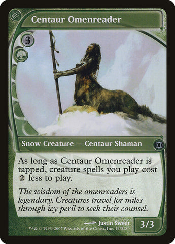 Centaur Omenreader 1x FOIL FUT MTG Future Sight Uncommon NM+ green