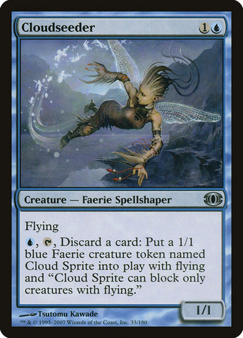 Cloudseeder 1x FOIL FUT MTG Future Sight Uncommon NM+ blue