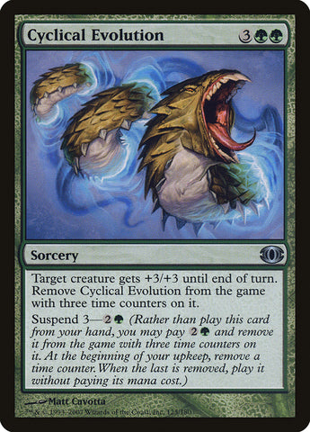 Cyclical Evolution 2x FOIL FUT MTG Future Sight Uncommon NM+ green