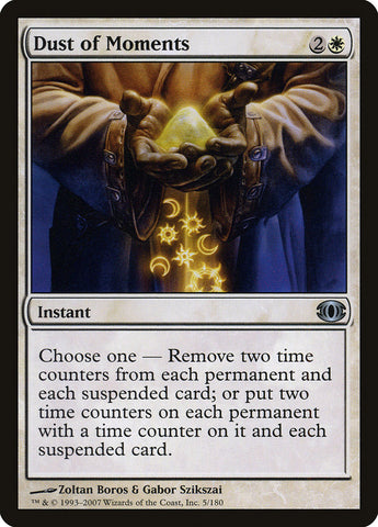 Dust of Moments 1x FOIL FUT MTG Future Sight Uncommon NM+ white