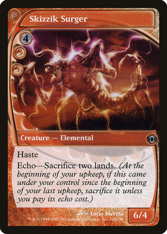 Skizzik Surger 4x FOIL FUT MTG Future Sight Uncommon NM+ red