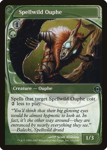 Spellwild Ouphe 1x FOIL FUT MTG Future Sight Uncommon NM+ green