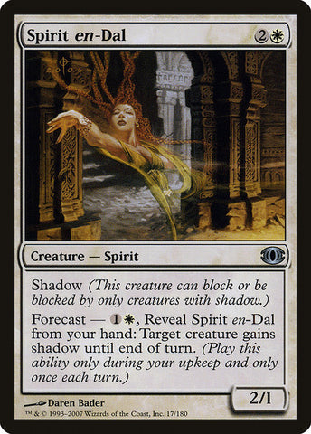 Spirit en-Dal 1x FOIL FUT MTG Future Sight Uncommon NM+ white
