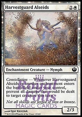 Harvestguard Alseids 4x FOIL JOU MTG Journey Into Nyx Common MINT white