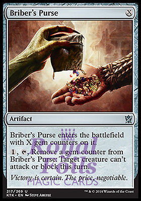 Briber's Purse 2x FOIL MTG KTK Khans of Tarkir Uncommon MINT artifact