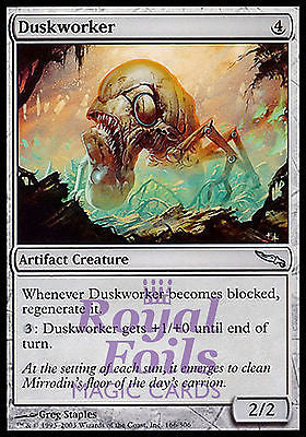 **2x FOIL Duskworker** MDN MTG Mirrodin Uncommon MINT artifact