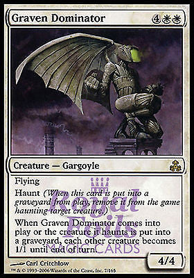 **1x FOIL Graven Dominator** GPT MTG Guildpact Rare MINT white