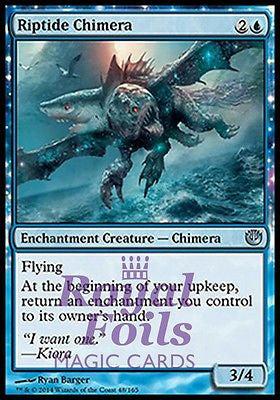 **2x FOIL Riptide Chimera* JOU MTG Journey Into Nyx Uncommon MINT blue