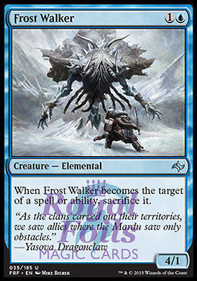 Frost Walker 3x FOIL FRF MTG Fate Reforged Uncommon MINT blue