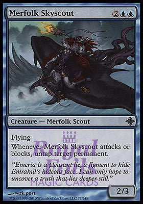 **2x FOIL Merfolk Skyscout** ROE MTG Rise of Eldrazi Uncommon MINT blue