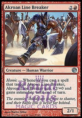 Akroan Line Breaker 2x FOIL JOU MTG Journey Into Nyx Uncommon MINT red