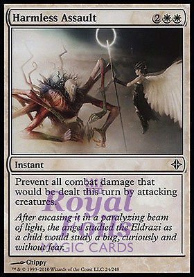Harmless Assault 4x FOIL ROE MTG Rise of Eldrazi Common MINT white