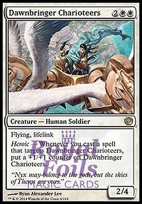 **2x FOIL Dawnbringer Charioteers JOU MTG Journey Into Nyx Rare MINT white