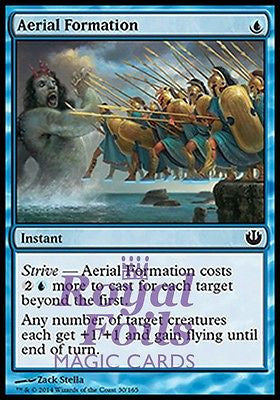 Aerial Formation 4x FOIL JOU MTG Journey Into Nyx Common MINT blue