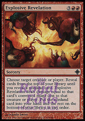 **4x FOIL Explosive Revelation ROE MTG Rise of Eldrazi Uncommon MINT red