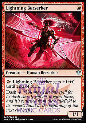 Lightning Berserker 3x DTK MTG Dragons of Tarkir Uncommon MINT red