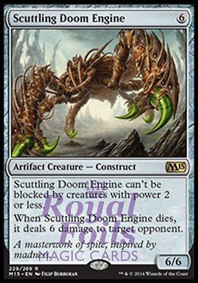 **1x FOIL Scuttling Doom Engine** MTG M15 Core Set Rare MINT artifact construct