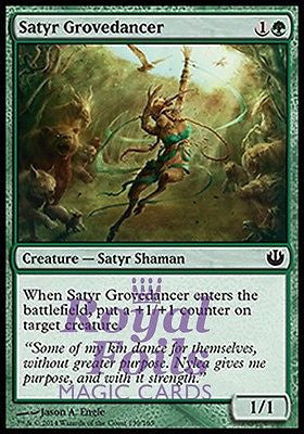 Satyr Grovedancer 4x FOIL JOU MTG Journey Into Nyx Common MINT green