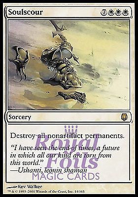 **1x FOIL Soulscour** DST MTG Darksteel Rare MINT white