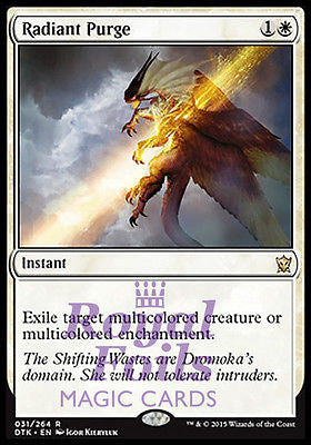 Radiant Purge 2x FOIL DTK MTG Dragons of Tarkir Rare MINT white