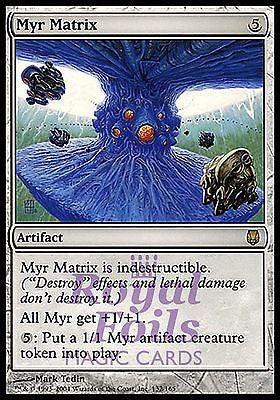 **1x FOIL Myr Matrix** DST MTG Darksteel Rare MINT artifact