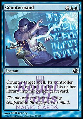 Countermand 4x FOIL JOU MTG Journey Into Nyx Common MINT blue