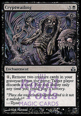 Cryptwailing 2x FOIL GPT MTG Guildpact Uncommon MINT black