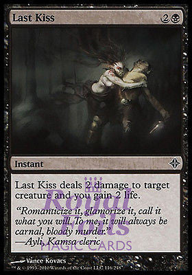 **4x FOIL Last Kiss** ROE MTG Rise of Eldrazi Common MINT black