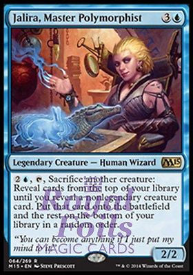 Jalira, Master Polymorphist 1x FOIL MTG M15 Core Set Rare MINT blue