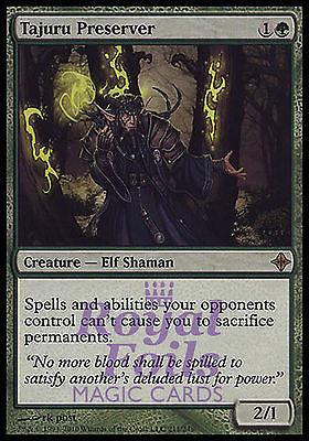 **1x FOIL Tajuru Preserver ROE MTG Rise of Eldrazi Rare MINT green