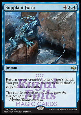 **1x FOIL Supplant Form** FRF MTG Fate Reforged Rare MINT blue instant