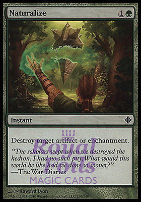 Naturalize 3x FOIL ROE MTG Rise of Eldrazi Common MINT green