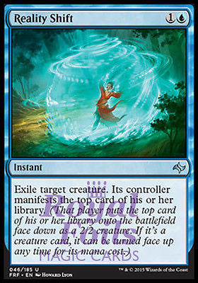 **1x FOIL Reality Shift** FRF MTG Fate Reforged Uncommon MINT blue