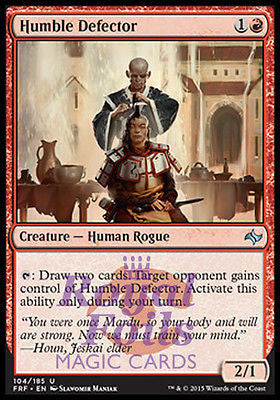 Humble Defector 2x FOIL FRF MTG Fate Reforged Uncommon MINT red