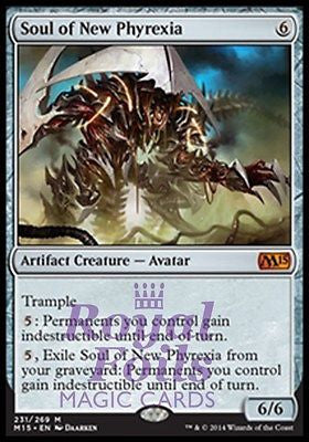 Soul of New Phyrexia 1x FOIL MTG M15 Core Set Mythic MINT artifact avatar