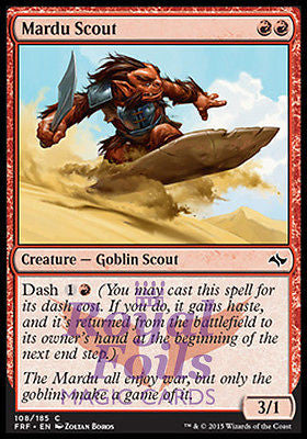 **2x FOIL Mardu Scout** FRF MTG Fate Reforged Common MINT red