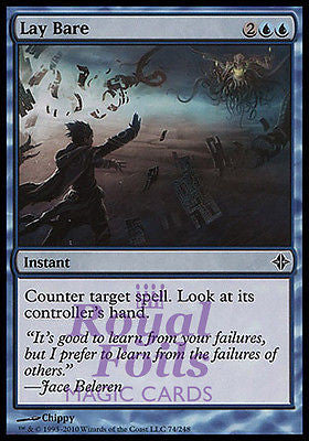 Lay Bare 4x FOIL ROE MTG Rise of Eldrazi Common MINT blue