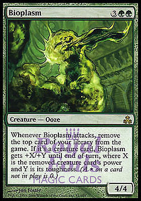 **1x FOIL Bioplasm** GPT MTG Guildpact Rare MINT green