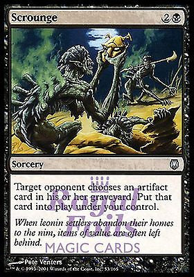 **3x FOIL Scrounge** DST MTG Darksteel Uncommon MINT black