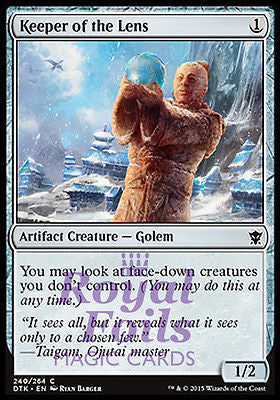 Keeper of the Lens 4x FOIL DTK MTG Dragons of Tarkir Common MINT artifact