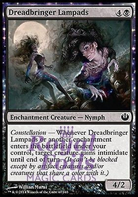 Dreadbringer Lampads 4x FOIL JOU MTG Journey Into Nyx Common MINT black