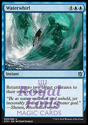 **4x FOIL Waterwhirl** MTG KTK Khans of Tarkir Uncommon MINT blue