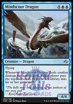 Mindscour Dragon 2x FOIL FRF MTG Fate Reforged Uncommon MINT blue