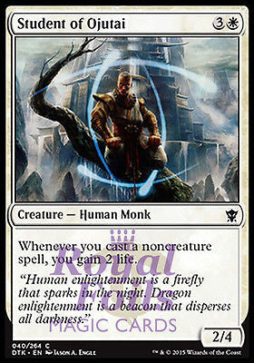 Student of Ojutai 4x FOIL DTK MTG Dragons of Tarkir Common MINT white